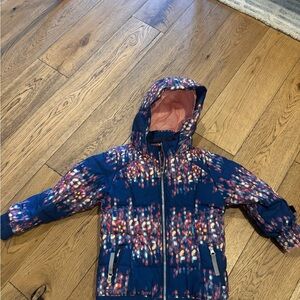 Spyder Kids Puffer Jacket - Multicolor Pattern